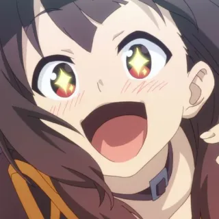 🤩 Anime, Ragazza, Carina, Felice, Allegra telegram sticker
