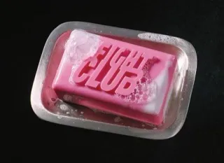 🧼 Fight Club jabón, película, pelea, club, El club de la lucha, jabonera, rosa telegram sticker