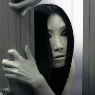 🔗 Sadako Yamamura The Ring Horror, Fantasma, Giapponese, Spaventoso, Film telegram sticker