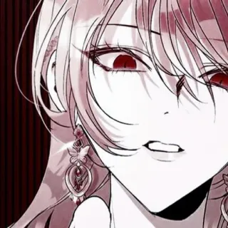 ⛩ Anime, Manga, Kobieta, Portret, Ilustracja telegram sticker