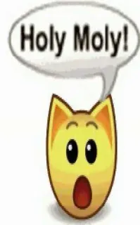 😜 Holy Moly! telegram sticker