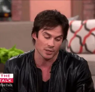 🌈 Ian Somerhalder actor, celebrity, man, portrait telegram sticker