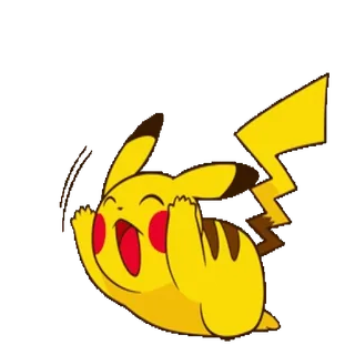 😂 Pikachu Pokemon pikachu, pokemon, anime, cartoon, yellow telegram sticker