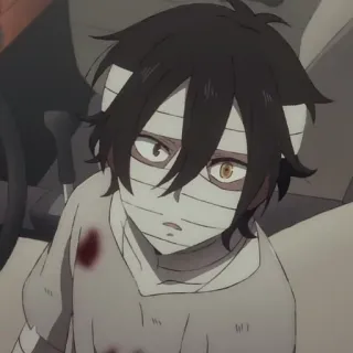 🖤 Isaac Foster Angels of Death Anime, Manga, Karakter, Isaac Foster, Angels of Death, Horor telegram sticker