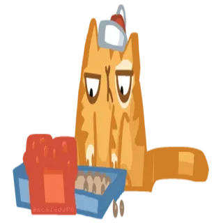 😕 ascazedpdg cat, pet, animal, cartoon, sticker telegram sticker