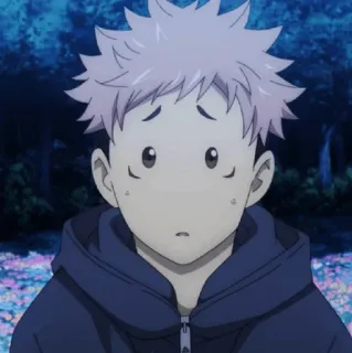 💥 Yuji Itadori Jujutsu Kaisen Anime, Manga, Penyihir, Shonen telegram sticker