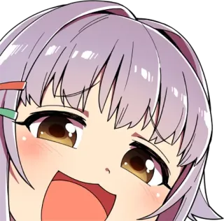 😏 Anime, Manga, Cartoon, Illustration, Niedlich, Ausdruck whatsapp sticker