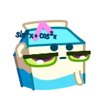 🤔 kotak susu, sedih, imut, kartun, kawaii telegram sticker