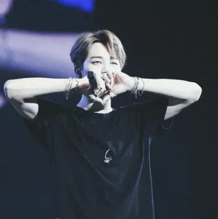 🔖 Jimin jimin, bts, kpop, cantante, ídolo, actuación telegram sticker