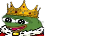 🤴 Pepe the Frog frog, meme, king, pepe telegram sticker