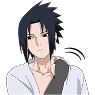 😕 Sasuke Naruto Anime, Manga, Ninja, Uchiha telegram sticker