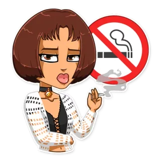 Mathilda telegram stickers