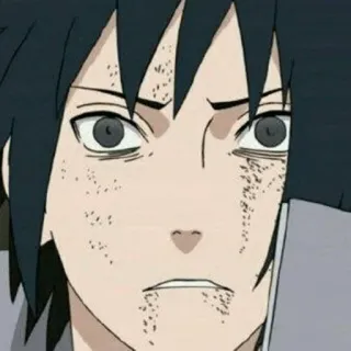 🎧 Sasuke Uchiha Naruto anime, sasuke, uchiha, manga, ninja, character telegram sticker