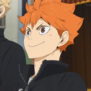 ☀️ Hinata Shoyo Haikyuu!! anime, haikyuu, hinata, shoyo, volleyball telegram sticker
