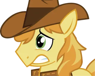 😖 Applejack My Little Pony dibujos animados, poni, My Little Pony, Applejack, personaje, animación telegram sticker