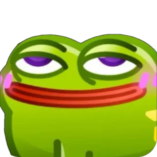 🫥 Pepe the Frog Meme, Pepe, Frosch, Internet Meme telegram sticker