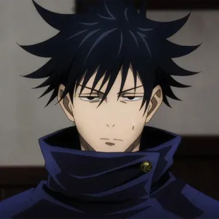 🐺 Megumi Fushiguro Jujutsu Kaisen Megumi, Jujutsu Kaisen, Anime, Manga, Charakter whatsapp sticker
