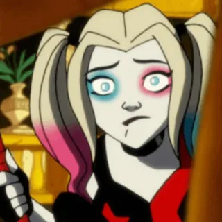 🎪 Harley Quinn 할리 퀸, DC 코믹스, 악당, 만화, 여성, 안티히어로 telegram sticker