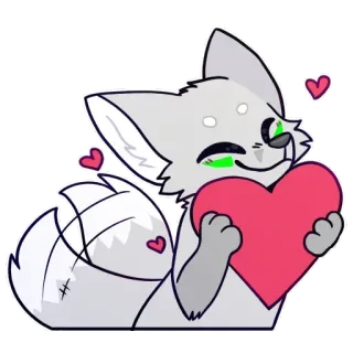 🥰 fox telegram sticker