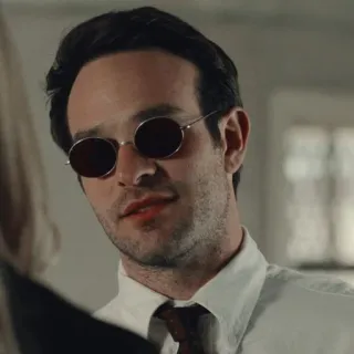 😄 Matt Murdock Daredevil Daredevil, Matt Murdock, Charlie Cox, Marvel, Blind, Anwalt telegram sticker