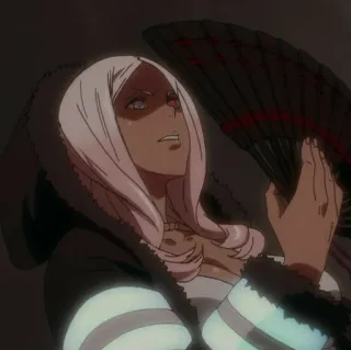 🔥 anime, woman, hood, fan telegram sticker