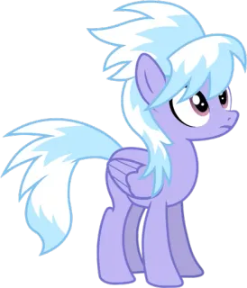 😕 Quibble Pants My Little Pony Pony, Cartoon, Pferd, Tier, Niedlich telegram sticker