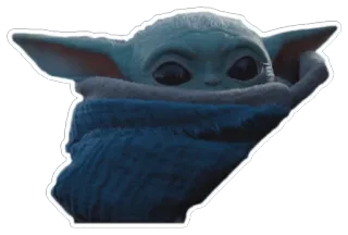 😦 Grogu The Mandalorian baby yoda, grogu, star wars, the mandalorian, imut, bayi whatsapp sticker