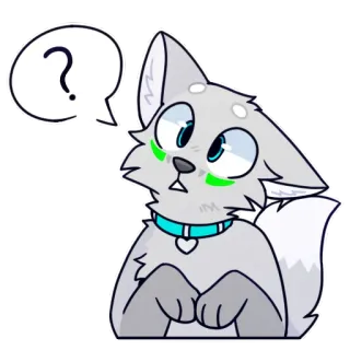 ❔ ? telegram sticker