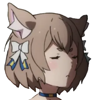 😒 Felix Argyle アニメ, 猫耳, かわいい, フェリックス・アーガイル, Re:ゼロ telegram sticker