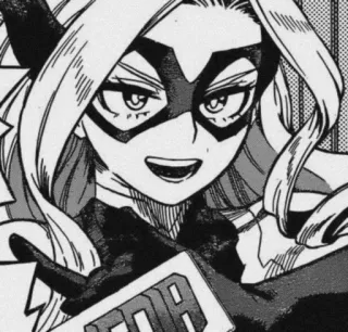 🍑 Mount Lady My Hero Academia Anime, Manga, Superhéroe, Heroína, Mount Lady, My Hero Academia telegram sticker