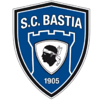 ⚽ S.C. BASTIA
1905 SC Bastia, klub sepak bola, olahraga, logo, Perancis telegram sticker