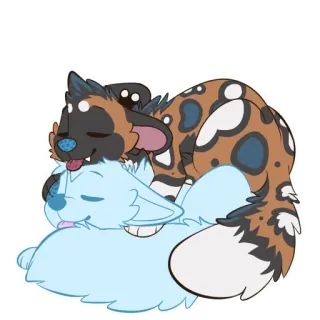 🥰 chien, animal, mignon, chiot, amour, dessin animé, animal de compagnie, amitié whatsapp sticker
