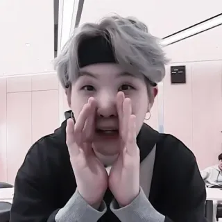 🧁 Suga kpop, idol, piosenkarz, suga, bts, koreański telegram sticker