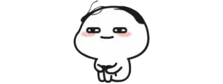 🍚 desenho animado, personagem, adesivo, fofo whatsapp sticker