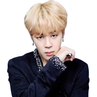 😠 Jimin ジミン, K-POP, BTS, 歌手, 有名人 telegram sticker