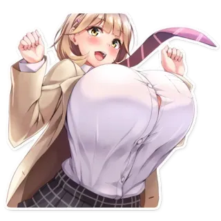 🎈 อนิเมะ, นักเรียนหญิง, ผู้หญิง, เซ็กซี่ telegram sticker