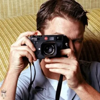 ☣ camera, photography, photographer, leica, man, taking photo telegram sticker