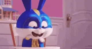 🌟 The Secret Life of Pets 2 rabbit, animal, cartoon, cute, pets telegram sticker