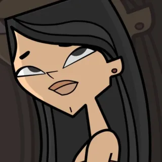 🎰 Heather Total Drama dibujos animados, animación, personaje, total drama, heather, serie de tv whatsapp sticker