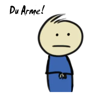 😐 strichmännchen, cartoon, figur, zeichnung whatsapp sticker