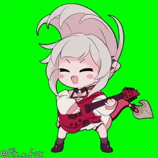 🥳 Klee Genshin Impact telegram sticker