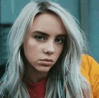 🕸 Billie Eilish Sänger, Promi, Popstar, Billie Eilish telegram sticker