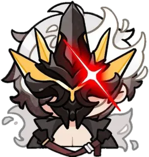 😡 Pierro Genshin Impact Пьеро, Genshin Impact, Персонаж, Стикер whatsapp sticker