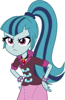 😠 Sonata Dusk Equestria Girls โซนาต้า ดัสค์, Equestria Girls, การ์ตูน, ตัวละคร, แอนิเมชั่น, ตัวร้าย telegram sticker