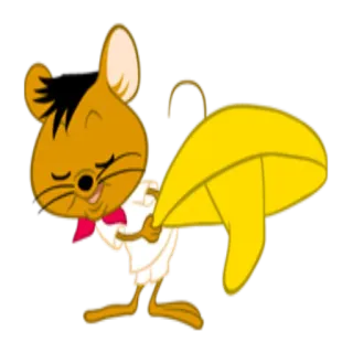 🤵 Speedy Gonzales мультфильм, мышь, мексиканский, анимация, комедия telegram sticker