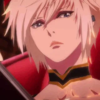 🍎 Anime, Nhân vật, Chân dung, Tóc vàng, Hoạt hình, Manga telegram sticker