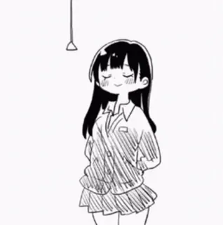 ❌ anime, manga, girl, school uniform, cute, illustration telegram sticker