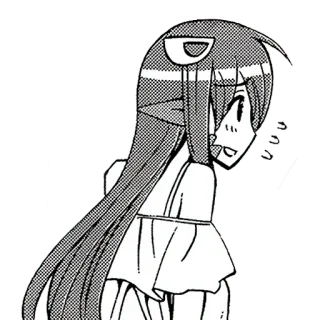 🐍 Anime, Manga, Ragazza, Carina, Giapponese telegram sticker