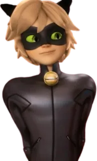 😺 Cat Noir Miraculous: Tales of Ladybug & Cat Noir Cat Noir, Miraculous Ladybug, Cartoon, Superheld, Anime telegram sticker