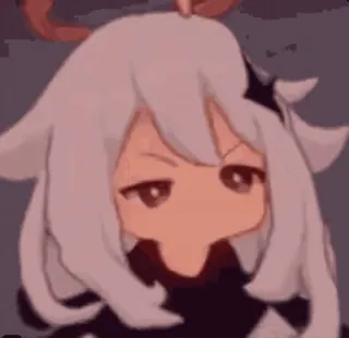 🤨 Paimon Genshin Impact anime, video game, paimon, genshin impact, character telegram sticker